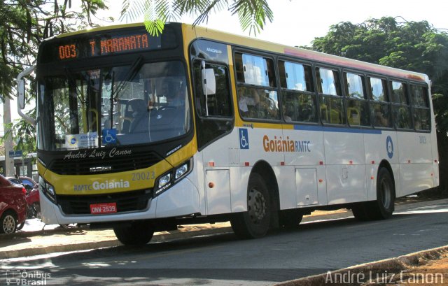 HP Transportes Coletivos 20023 na cidade de Goiânia, Goiás, Brasil, por André Luiz Canon. Número da foto: #5285870.