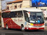 Viação São Bento Ribeirão Preto 11020 na cidade de Uberaba, Minas Gerais, Brasil, por Thiago Pereira. Número da foto: #:id.