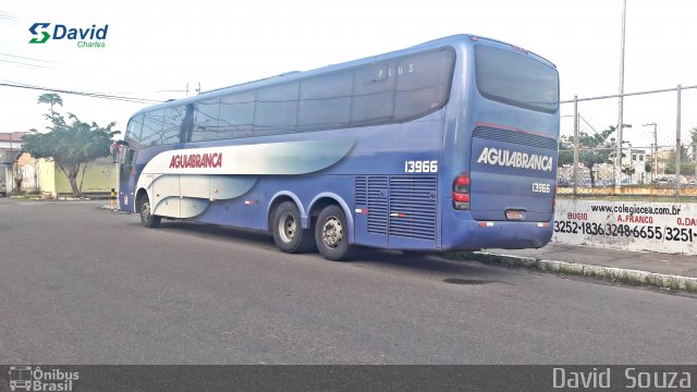 Viação Águia Branca 13966 na cidade de Aracaju, Sergipe, Brasil, por David  Souza. Número da foto: #5244805.
