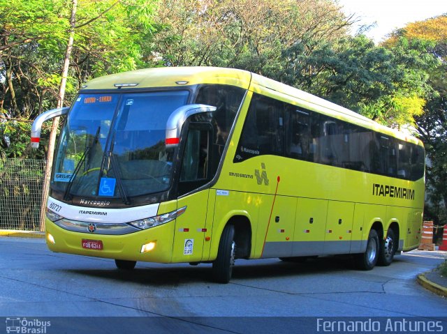 Viação Itapemirim 60727 na cidade de São Paulo, São Paulo, Brasil, por Fernando Antunes. ID da foto: 5243705.