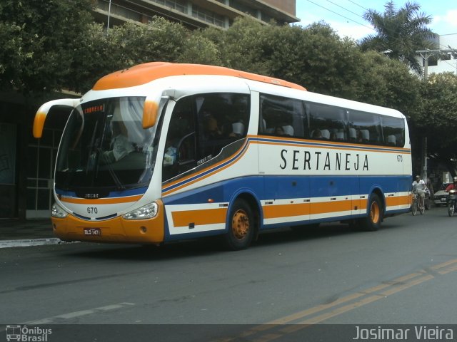 Viação Sertaneja 670 na cidade de Curvelo, Minas Gerais, Brasil, por Josimar Vieira. Número da foto: #5245821.