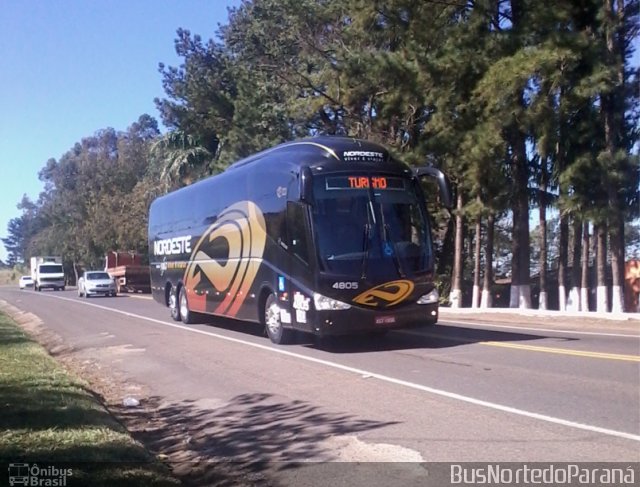 Expresso Nordeste 4805 na cidade de Apucarana, Paraná, Brasil, por Josino Vieira. ID da foto: 5245049.