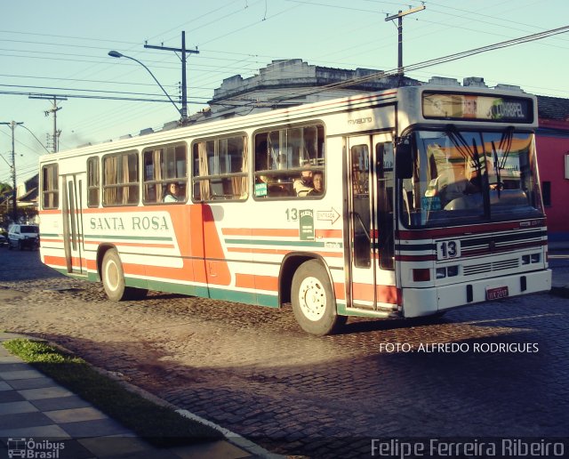 Empresa Auto Viação Santa Rosa 13 na cidade de Pelotas, Rio Grande do Sul, Brasil, por Felipe Ferreira Ribeiro. Número da foto: #5243637.