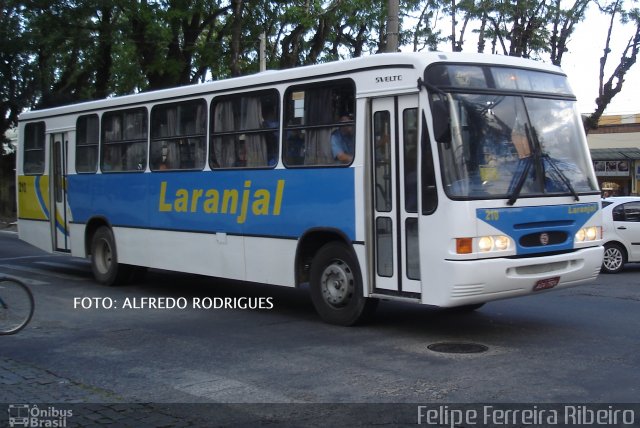 Laranjal Transportes 210 na cidade de Pelotas, Rio Grande do Sul, Brasil, por Felipe Ferreira Ribeiro. ID da foto: 5243629.