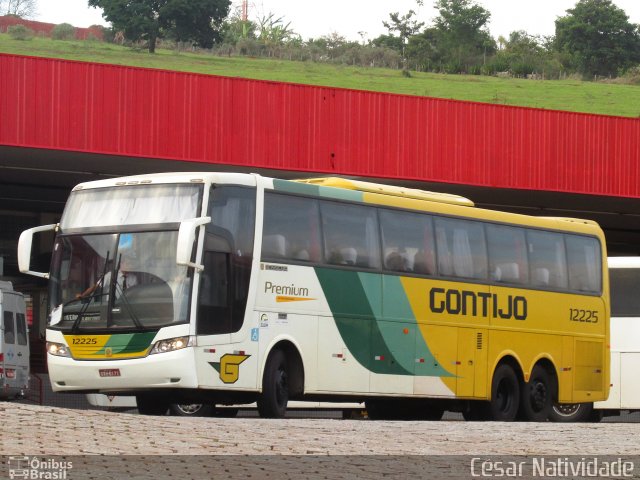 Empresa Gontijo de Transportes 12225 na cidade de João Monlevade, Minas Gerais, Brasil, por César Natividade. Número da foto: #5245543.