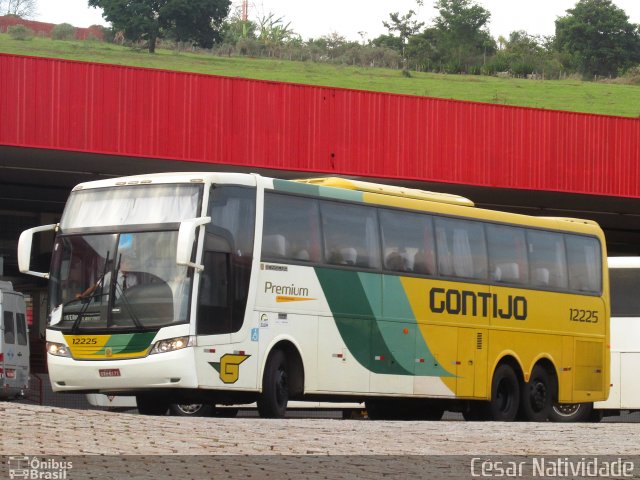 Empresa Gontijo de Transportes 12225 na cidade de João Monlevade, Minas Gerais, Brasil, por César Natividade. ID da foto: 5245543.