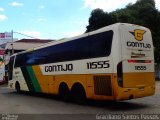 Empresa Gontijo de Transportes 11555 na cidade de Governador Valadares, Minas Gerais, Brasil, por Graciliano Santos Passos. ID da foto: :id.