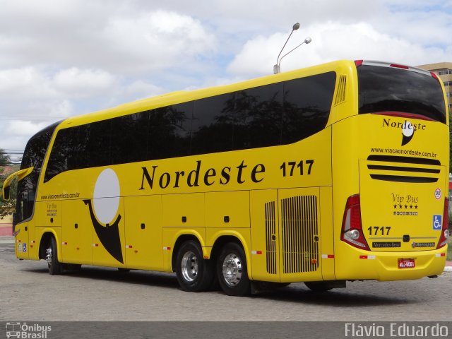 Viação Nordeste 1717 na cidade de Fortaleza, Ceará, Brasil, por Flávio Eduardo. Número da foto: #5288393.