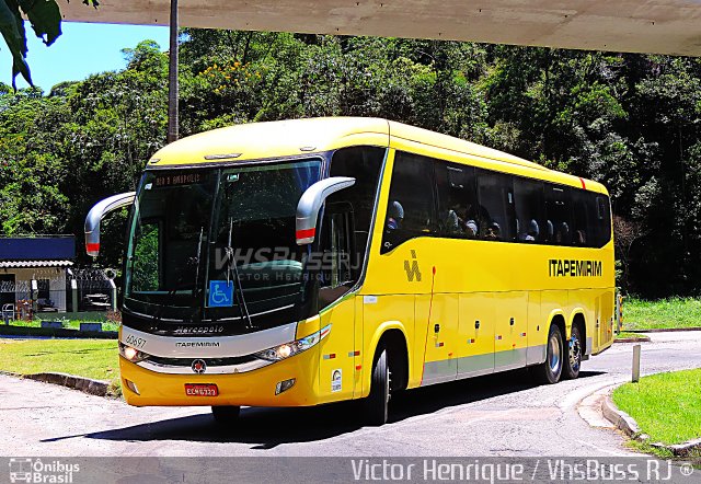 Viação Itapemirim 60697 na cidade de Petrópolis, Rio de Janeiro, Brasil, por Victor Henrique. ID da foto: 5289431.