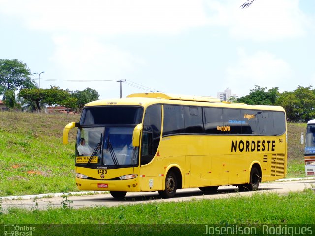 Viação Nordeste 1480 na cidade de Natal, Rio Grande do Norte, Brasil, por Josenilson  Rodrigues. Número da foto: #5288380.