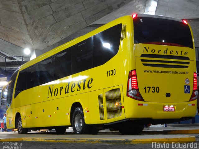 Viação Nordeste 1730 na cidade de Fortaleza, Ceará, Brasil, por Flávio Eduardo. Número da foto: #5288297.