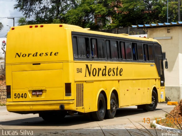 Viação Nordeste 5040 na cidade de Natal, Rio Grande do Norte, Brasil, por Lucas Silva. ID da foto: 5290426.