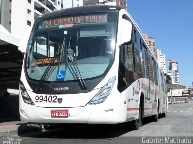 Viação Santo Ângelo 99402 na cidade de Curitiba, Paraná, Brasil, por Gabriel Machado. ID da foto: 5288821.