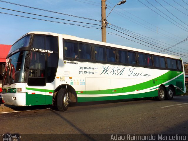 WNA Turismo e Fretamento 2998 na cidade de Belo Horizonte, Minas Gerais, Brasil, por Adão Raimundo Marcelino. ID da foto: 5292381.