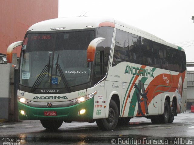 Empresa de Transportes Andorinha 6066 na cidade de Rio de Janeiro, Rio de Janeiro, Brasil, por Rodrigo Fonseca. ID da foto: 5291775.