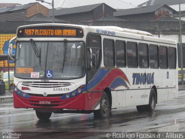 Transportadora Tinguá RJ 156.076 na cidade de Rio de Janeiro, Rio de Janeiro, Brasil, por Rodrigo Fonseca. Número da foto: #5291740.