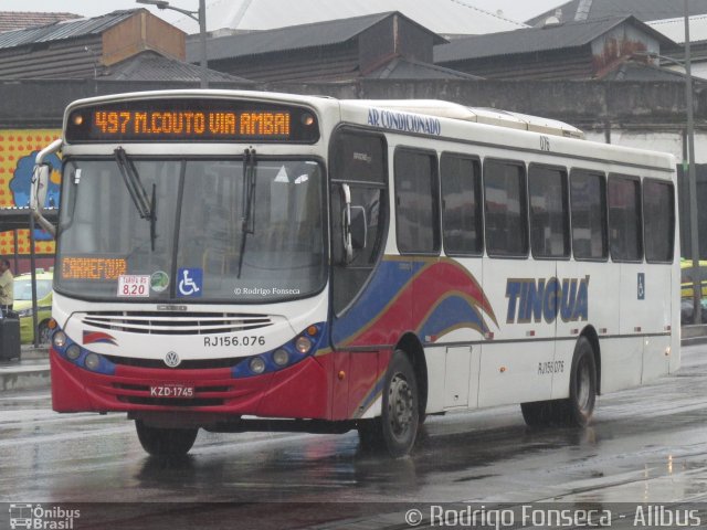 Transportadora Tinguá RJ 156.076 na cidade de Rio de Janeiro, Rio de Janeiro, Brasil, por Rodrigo Fonseca. ID da foto: 5291740.