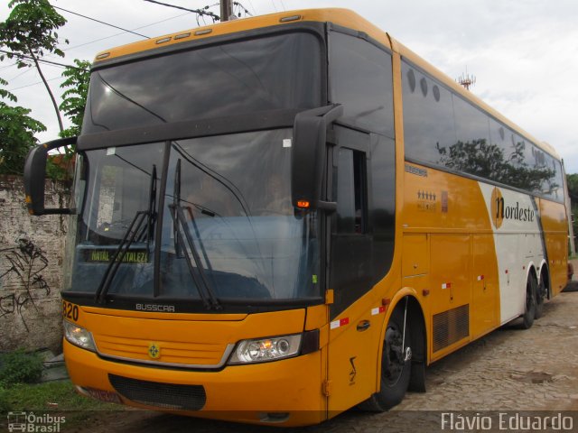 Viação Nordeste 0820 na cidade de Fortaleza, Ceará, Brasil, por Flávio Eduardo. Número da foto: #5293795.
