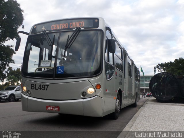 Transporte Coletivo Glória BL497 na cidade de Curitiba, Paraná, Brasil, por Gabriel Machado. Número da foto: #5293187.