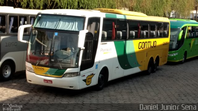 Empresa Gontijo de Transportes 12605 na cidade de Belo Horizonte, Minas Gerais, Brasil, por Daniel Junior Sena. Número da foto: #5293884.