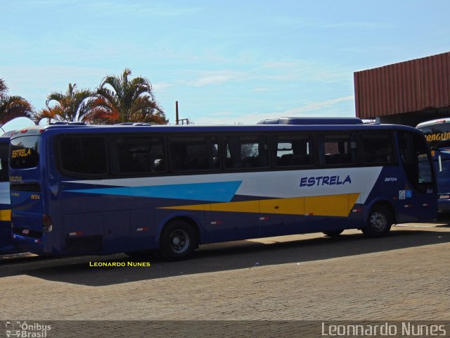 Viação Estrela 56704 na cidade de Romaria, Minas Gerais, Brasil, por Leonardo J. Nunes. Número da foto: #5294633.