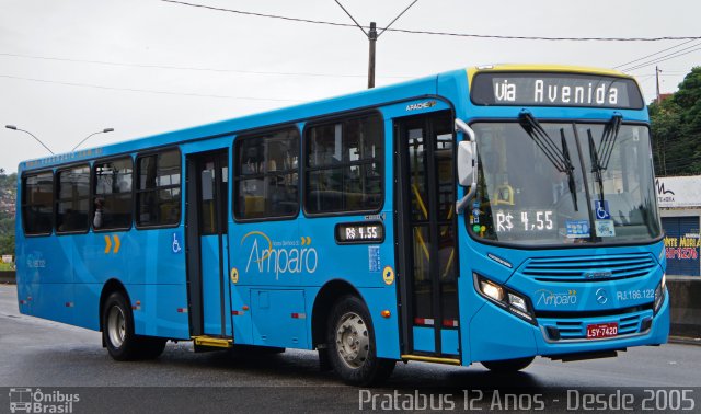 Viação Nossa Senhora do Amparo RJ 186.122 na cidade de Rio de Janeiro, Rio de Janeiro, Brasil, por Cristiano Soares da Silva. ID da foto: 5293400.