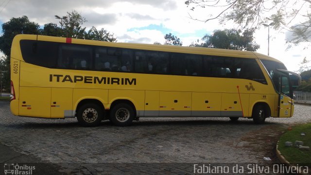 Viação Itapemirim 60521 na cidade de Juiz de Fora, Minas Gerais, Brasil, por Fabiano da Silva Oliveira. ID da foto: 5292958.