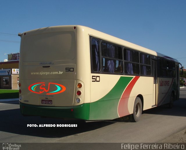 São Jorge de Transportes 50 na cidade de Pelotas, Rio Grande do Sul, Brasil, por Felipe Ferreira Ribeiro. ID da foto: 5293990.