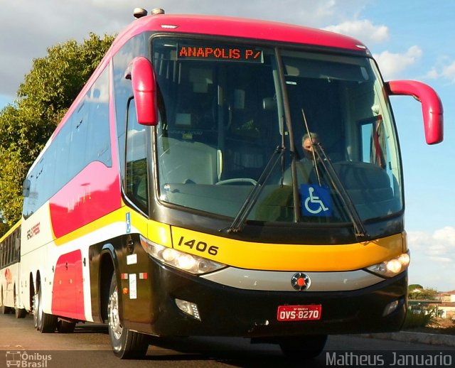 Real Expresso 1406 na cidade de Anápolis, Goiás, Brasil, por Matheus Januario. Número da foto: #5295261.