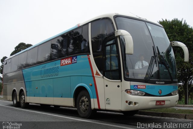 Empresa de Ônibus Nossa Senhora da Penha 35027 na cidade de Curitiba, Paraná, Brasil, por Douglas Paternezi. ID da foto: 5296624.