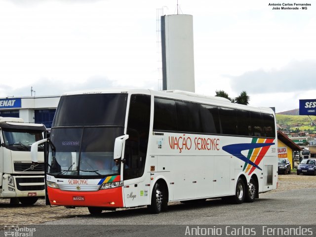 Viação Serrense 3001 na cidade de João Monlevade, Minas Gerais, Brasil, por Antonio Carlos Fernandes. Número da foto: #5295747.