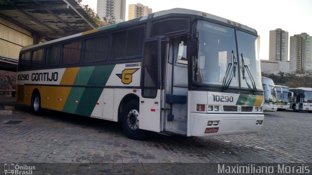 Empresa Gontijo de Transportes 10290 na cidade de Belo Horizonte, Minas Gerais, Brasil, por Luiz Paulo  Pereira Junior. ID da foto: 5297932.