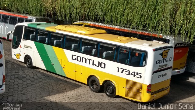 Empresa Gontijo de Transportes 17345 na cidade de Belo Horizonte, Minas Gerais, Brasil, por Daniel Junior Sena. Número da foto: #5298575.