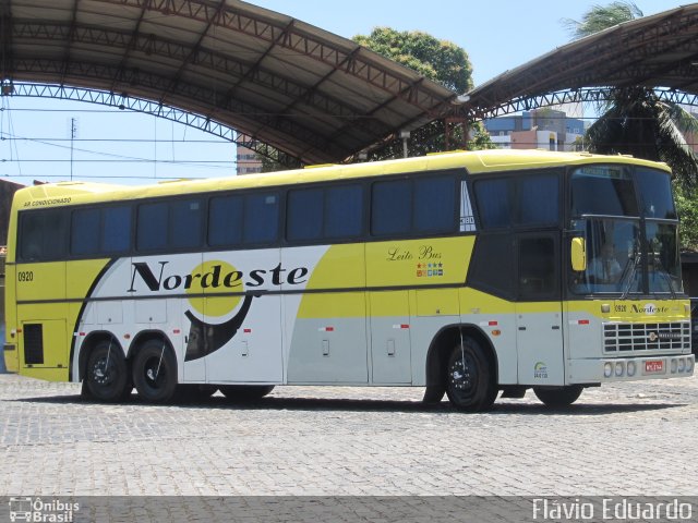 Viação Nordeste 0920 na cidade de Fortaleza, Ceará, Brasil, por Flávio Eduardo. Número da foto: #5300368.