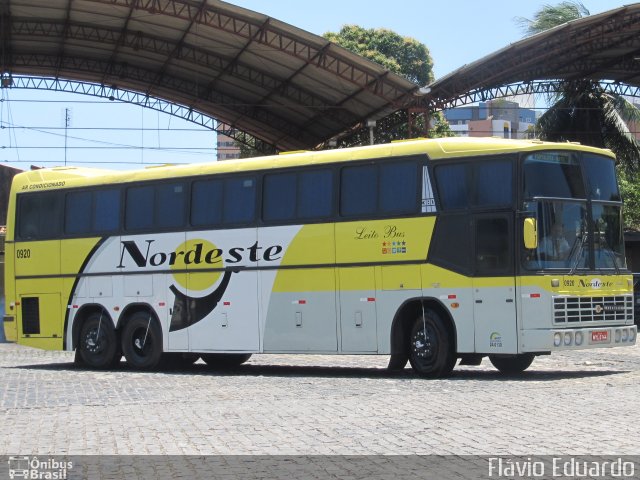 Viação Nordeste 0920 na cidade de Fortaleza, Ceará, Brasil, por Flávio Eduardo. ID da foto: 5300368.