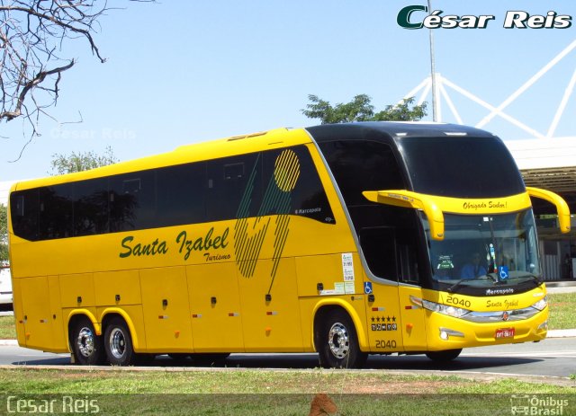 Santa Izabel 2040 na cidade de Brasília, Distrito Federal, Brasil, por César Ônibus. Número da foto: #5300784.