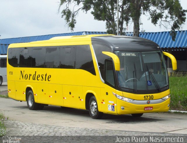Viação Nordeste 1730 na cidade de Natal, Rio Grande do Norte, Brasil, por Joao Paulo Nascimento Silva. Número da foto: #5300351.