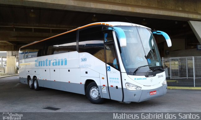 Emtram 3680 na cidade de Campinas, São Paulo, Brasil, por Matheus Gabriel dos Santos. Número da foto: #5301045.