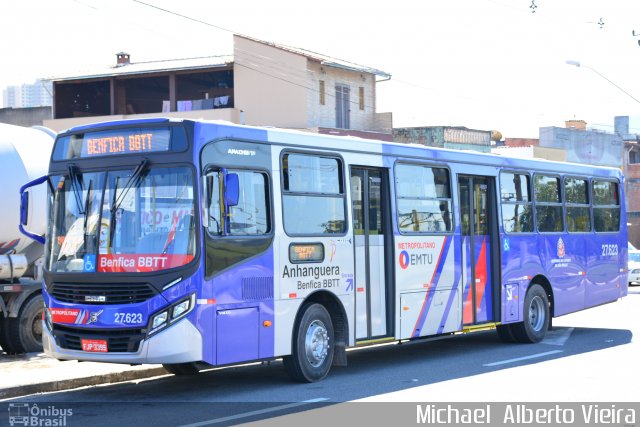 BBTT - Benfica Barueri Transporte e Turismo 27.623 na cidade de Barueri, São Paulo, Brasil, por Michael  Alberto Vieira. Número da foto: #5300119.