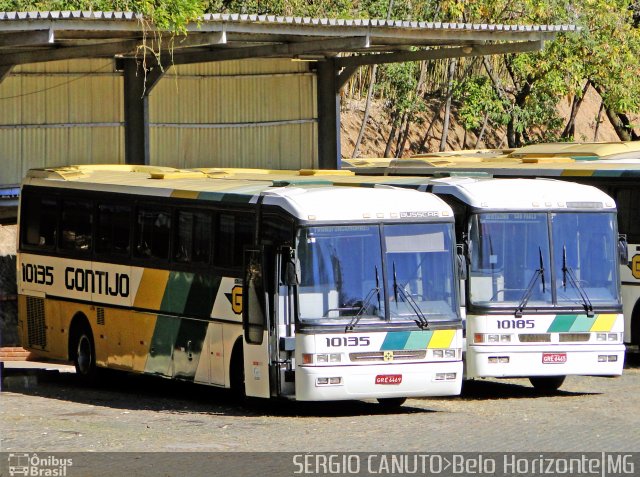 Empresa Gontijo de Transportes 10135 na cidade de Belo Horizonte, Minas Gerais, Brasil, por Sérgio Augusto Braga Canuto. ID da foto: 5300733.