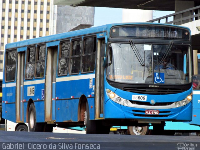 Taguatur - Taguatinga Transporte e Turismo 05606 na cidade de Brasília, Distrito Federal, Brasil, por Gabriel  Cícero da Silva Fonseca. Número da foto: #5300038.