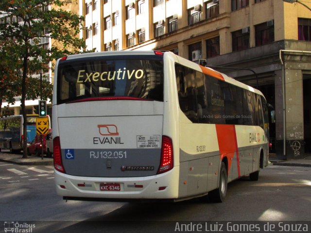 Evanil Transportes e Turismo RJ 132.051 na cidade de Rio de Janeiro, Rio de Janeiro, Brasil, por André Luiz Gomes de Souza. ID da foto: 5302814.