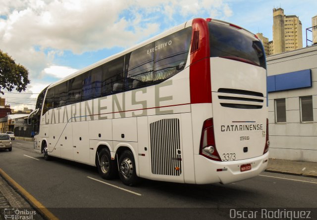 Auto Viação Catarinense 3373 na cidade de Curitiba, Paraná, Brasil, por Oscar Rodriguez . Número da foto: #5302656.