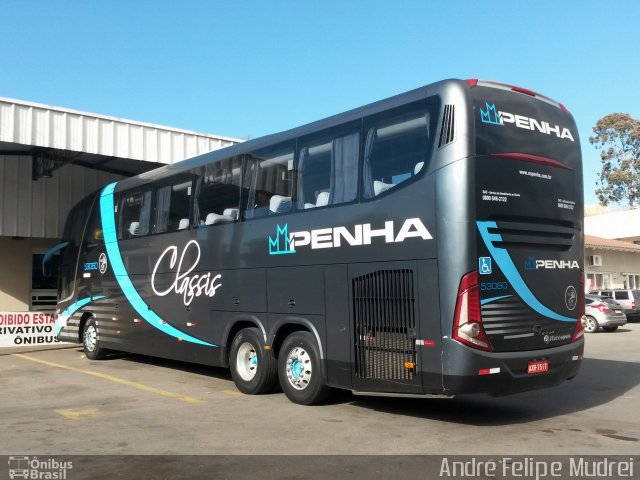 Empresa de Ônibus Nossa Senhora da Penha 53060 na cidade de Farroupilha, Rio Grande do Sul, Brasil, por André Felipe Mudrei. Número da foto: #5302889.