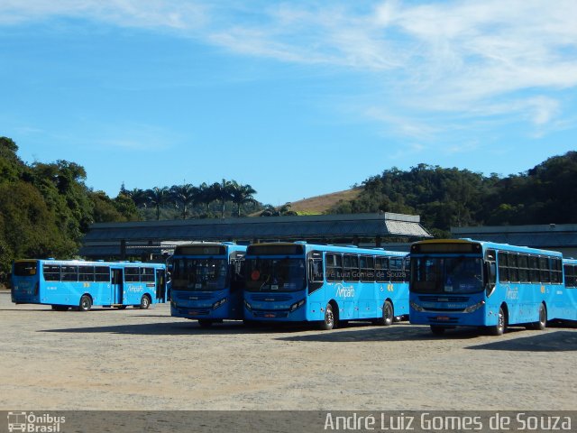 Viação Nossa Senhora do Amparo GARAGEM na cidade de São Gonçalo, Rio de Janeiro, Brasil, por André Luiz Gomes de Souza. ID da foto: 5305356.