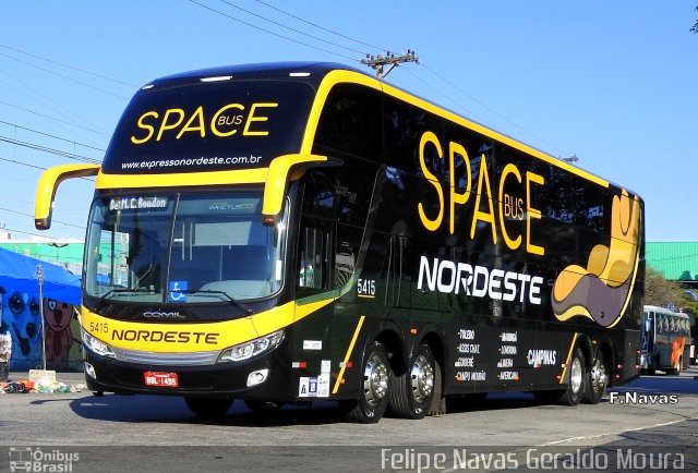 Expresso Nordeste 5415 na cidade de São Paulo, São Paulo, Brasil, por Felipe Navas Geraldo Moura . Número da foto: #5304881.