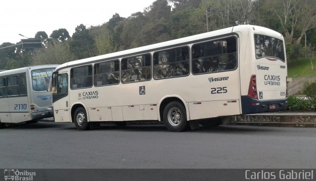 Visate - Viação Santa Tereza 225 na cidade de Caxias do Sul, Rio Grande do Sul, Brasil, por Carlos Gabriel. Número da foto: #5305692.