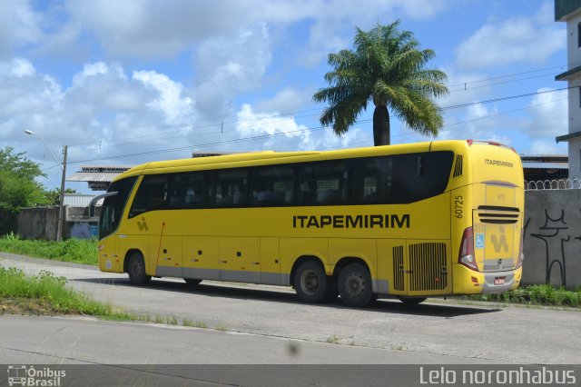 Viação Itapemirim 60725 na cidade de Recife, Pernambuco, Brasil, por Wellen de Lima Ribeiro. ID da foto: 5305771.