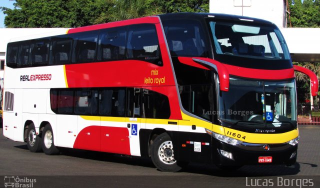 Real Expresso 11604 na cidade de Uberaba, Minas Gerais, Brasil, por Lucas Borges . Número da foto: #5306569.