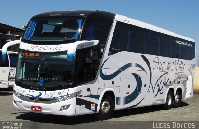Viação Cruz de Malta Turismo 4900 na cidade de Uberaba, Minas Gerais, Brasil, por Lucas Borges . Número da foto: #5306544.